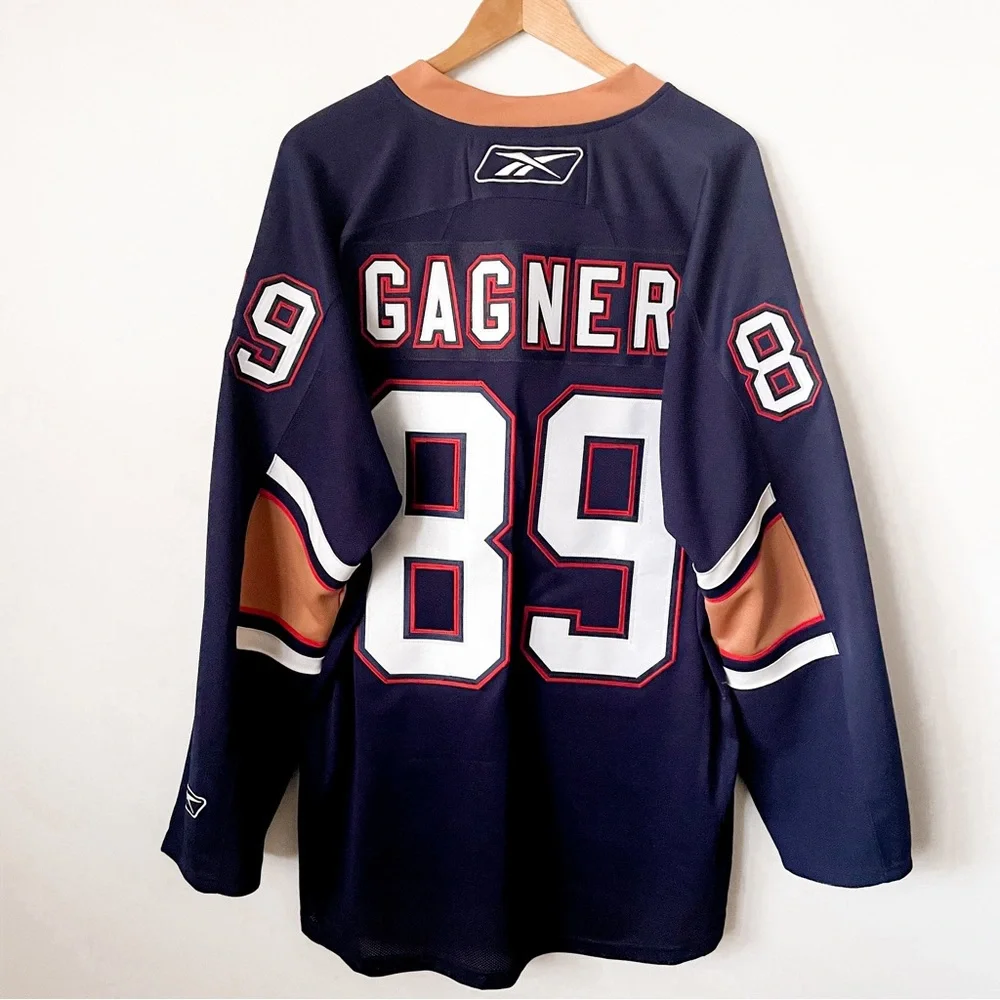 SOLD Men's RbK NHL Oilers Hockey Jersey Gagner, Sz XL - Picture 2 of 13